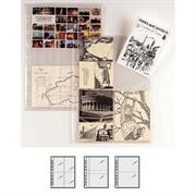 Busta ppl c/fori a4 Atla FT 4 spazi 13x18 lisce trasparenti cf.1