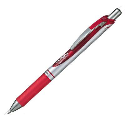 Penna roller pentel energel XM click 0.7 rosso