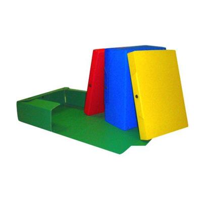 Scatola progetto c/bottone d.08 rosso