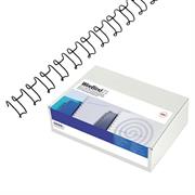 Dorso metallo 21 anelli ø10 argento