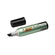 Marcatore bic 1591 p.scalpello 6.2 nero/rosso