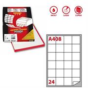 Etichetta laser/ink a4 47,5x46,5 24xfg 100fg MARKIN