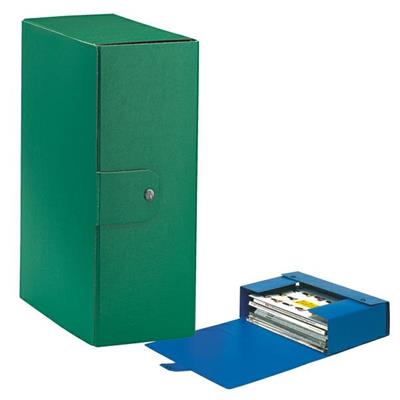 Scatola progetto c/bottone d.12 verde