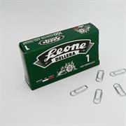 SCATOLA 100 FERMAGLI N.1 MM20 ZINCATI ANTIRUGGINE LEONE