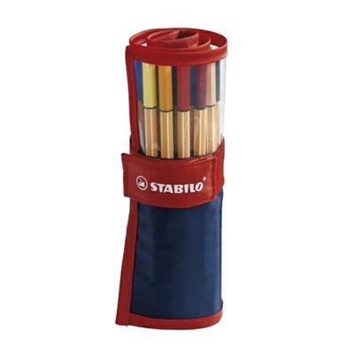 Rollerset STABILO point 88 25 colori