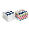 Cubo carta colorata 9x9x9cm collati