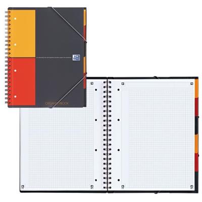 MAXI SPIRALATO 240x297mm 5mm c/margine 80fg 80gr ORGANISER BOOK