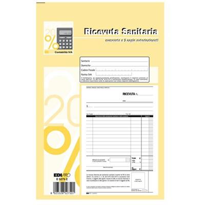 Bl ricevute sanitarie a5 e5275c 50fg x 2