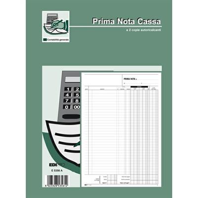 Bl cassa entrate uscite iva a4 e5356a 50fg x 2