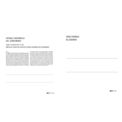 Rg verbale assemblea condominio 2529 100g
