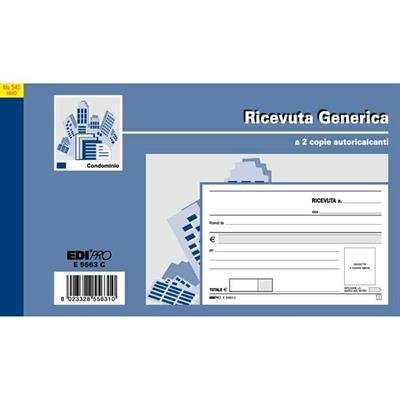 Bl ricevute generiche 10x17 e5563c  50fgx 2