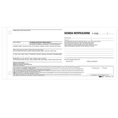 Scheda notificazione 10x22 e5876n 250fgx 2