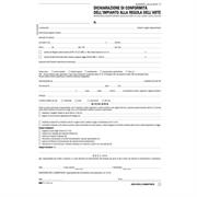 100FG 29,7X21 DICHIARAZIONE CONFORMITA' IMPIANTO SNAP A 5 COPIE