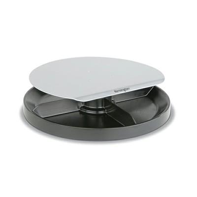 Supporto monitor Spin2 con portacessori - grigio - monitor max 1