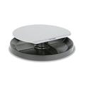 Supporto monitor Spin2 con portacessori - grigio - monitor max 1