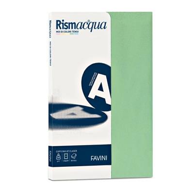 Carta RISMACQUA SMALL A4 200gr 50fg mix 5 colori FAVINI