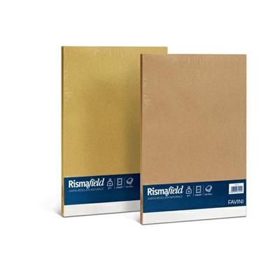 Carta Field riciclata favini a4 90gr nocciola fg.100