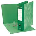 Registratore ESSENTIALS G75 verde dorso 8cm f.to protocollo ESSE