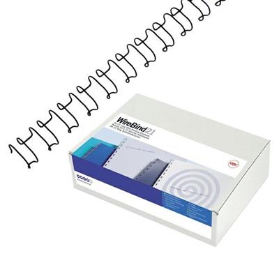 Scatola 100 dorsi spirale metallo IBIWIRE 14mm argento 21 anelli