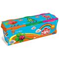 Dido' tris pasta per giocare 3pz. arancione-verde-magenta 220 gr