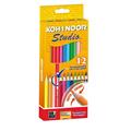 Astuccio 12 matite colorate Studio Koh.I.Noor
