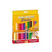 ASTUCCIO 24 MATITE COLORATE STUDIO GOLD KOHINOOR
