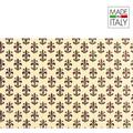 ROTOLO CARTARIVESTO 50X500CM GIGLIO MARRONE LAVABILE REX58