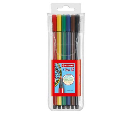 Pennarello STABILO 68 neon 6pz