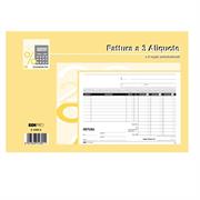 Bl fattura 3 aliquote a5 e5289a 50fg x 2