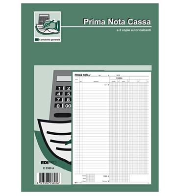 Bl prima nota cassa a4 e5369a 50fg x 2
