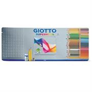 Pastelli GIOTTO supermina 50 colori scatola in metallo