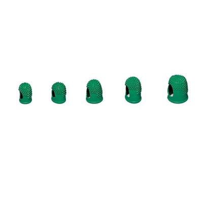 Ditali Laufer caucciù diametro 17mm verde Lebez 77311