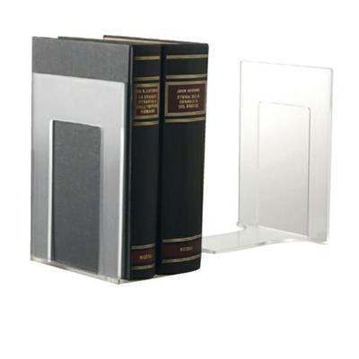 Reggilibri Acrylic Tecnostyl trasparente 2pz.
