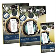 Busta metallizzata special Events Favini 11x22 oro 120gr cf.10