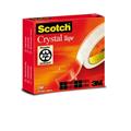 NASTRO ADESIVO ScotchÂ® CRYSTAL CLEAR 600 66MTX19MM