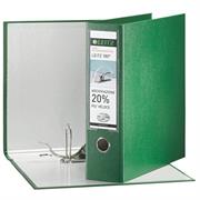 Registratore LEITZ 180Â° G65 verde dorso 8cm f.to protocollo LEI