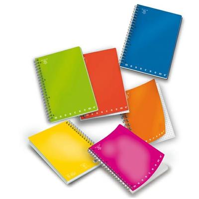 MAXIQUADERNO A4 SPIRALATO c/fori microperf 80gr 70fg 1rigo MONOC
