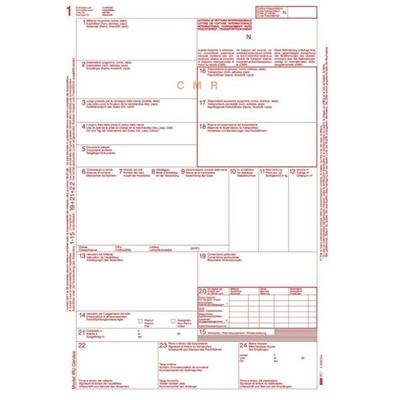 Lettera di vettura int. cmr m.c. e0052bis