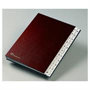 Monitore alfabetico a-z Fraschini 640-D colore rosso