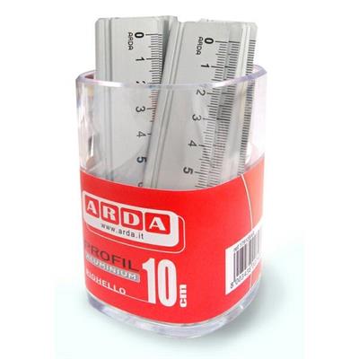 Righello ARDA PROFIL alluminio 10 cm.
