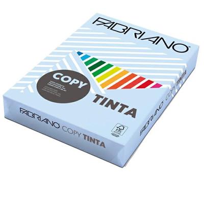 Carta Copy Tinta A4 80gr colore tenue celeste Fabriano 500fg