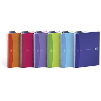 Quaderno spir.150x210 5mm 90gr 90fg My Colours Oxford