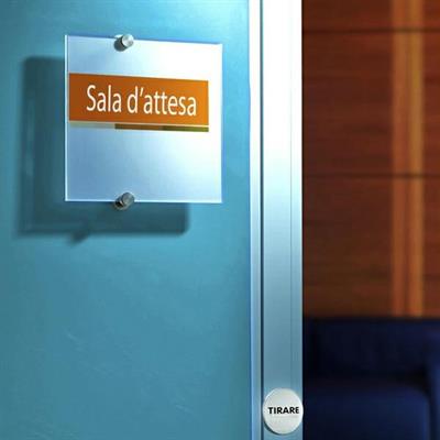 Targa murale Crystal Sign Durable 21x14,8cm