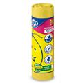 10 SACCHI IMMONDIZIA 70X110CM 120LT HD 16Âµ GIALLO LOGEX