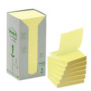 BLOCCO 100foglietti Post-it Z-Notes Green 76x76mm R330-1T GIALLO
