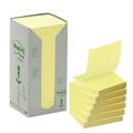 BLOCCO 100foglietti Post-it Z-Notes Green 76x76mm R330-1T GIALLO