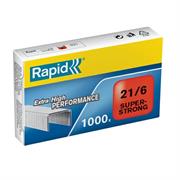 ***Punti cucitrice rapid 21/6 pz 1000 super strong