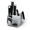 Set portaoggetti da tavolo Plexi con accessori Niji trasparente