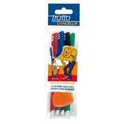 Blister 4 penna sfera cancellabile CANCELLIK 1,0mm col.assortiti