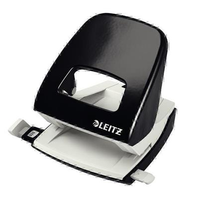 Perforatore a 2 fori leitz 5008 nero pastello
